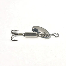 Load image into Gallery viewer, Nickel inline spinner (Dangle Lures Cannon). Great lures for catching more fish!
