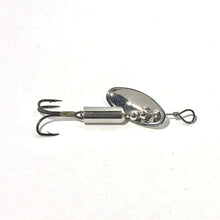 Load image into Gallery viewer, Nickel inline spinner (Dangle Lures Cannon). Great lures for catching more fish!