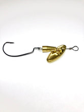 Load image into Gallery viewer, Brass Spinner Swimmer (Dangle Lures Darla). The 'finesse' spinnerbait, great lure for pond fishing.