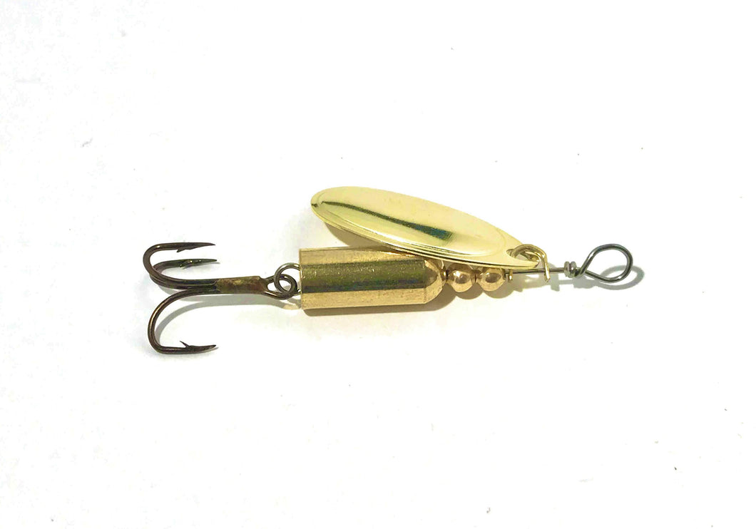 Brass inline spinner (Dangle Lures Drip). Great lures for catching bass, snakehead and more!