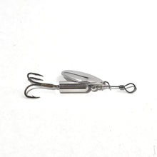 Load image into Gallery viewer, Nickel inline spinner (Dangle Lures Crash). Great lures for catching more fish.
