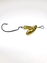 Load image into Gallery viewer, Brass Spinner Swimmer (Dangle Lures Darla). The &#39;finesse&#39; spinnerbait, great lure for pond fishing.
